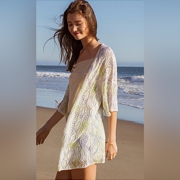 Exclusive POL Collection - Splash of Wash Color Knit Cardigan - Picture 3 of 15